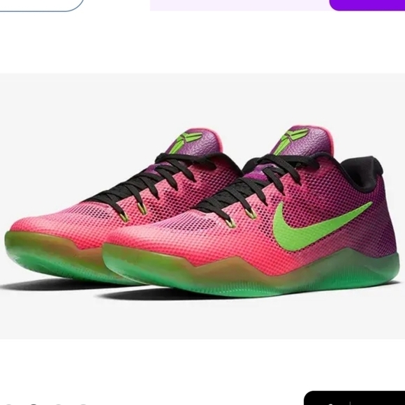 Nike Other - Nike Kobe 11 What The Mambacurial men's sneaker size 9